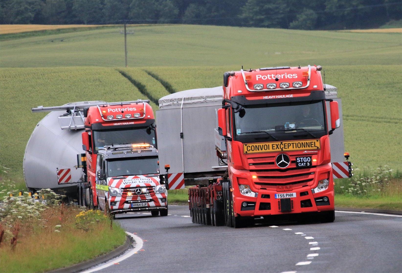 Continuing to provide Abnormal Load Transport Potteries Heavy Haulage