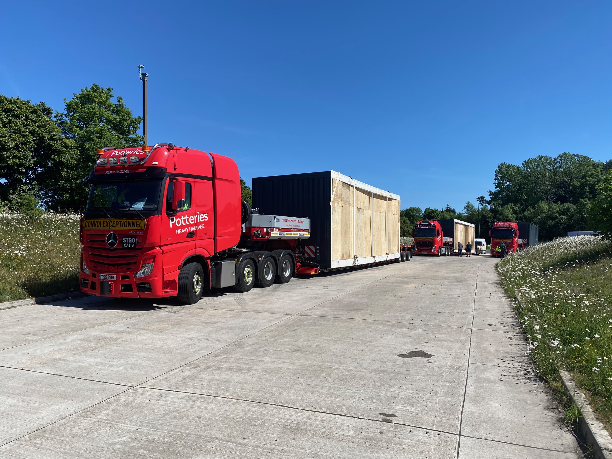 Transport of Modular Buildings - Data Centres